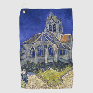 Church in Auvers by Van Gogh Painting Art Golf Towel