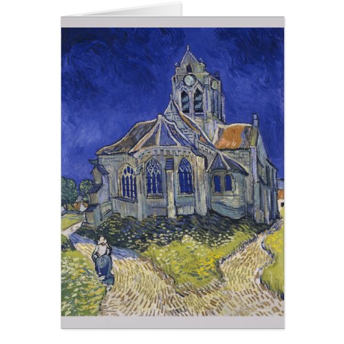 Church in Auvers_sur_Oise by Vincent Van Gogh