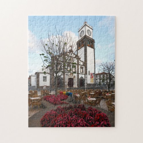 Church in Azores Jigsaw Puzzle