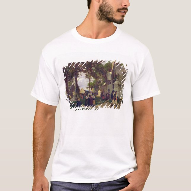 Church in Brittany T-Shirt (Front)
