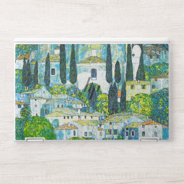Church in Cassone Gustav Klimt HP Laptop Skin (Front)
