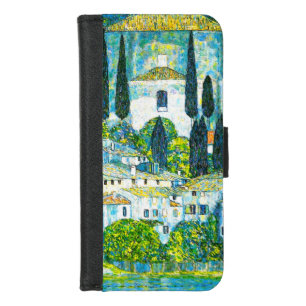 Church in Cassone Gustav Klimt iPhone 8/7 Wallet Case