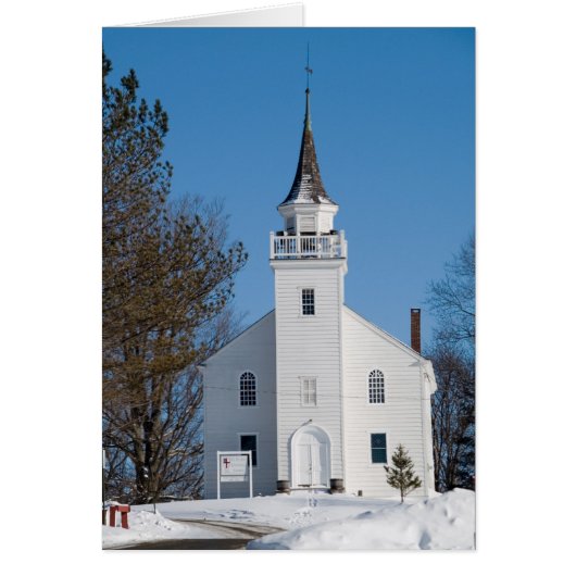 Church in winter cards (Front)