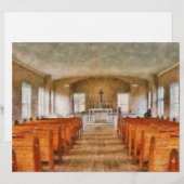 Church - Inside a church (Front/Back)