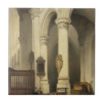Church Interior (c. 1840 - c. 1848) John Bosboom  Ceramic Tile