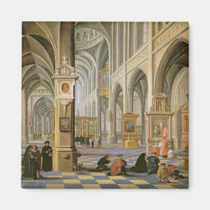 Church interior magnet