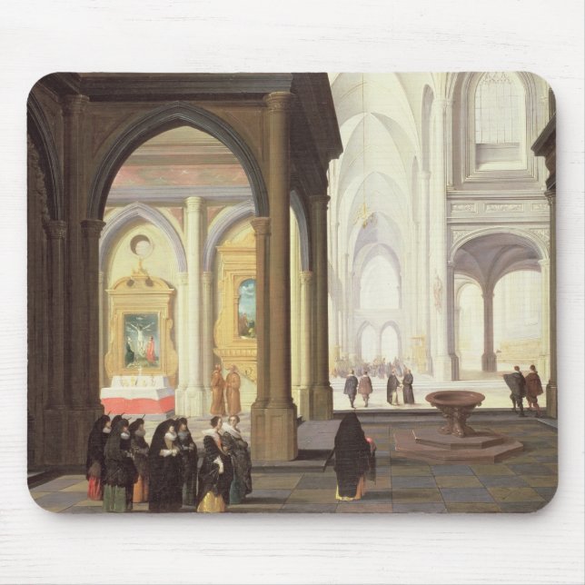 Church Interior Mouse Pad (Front)