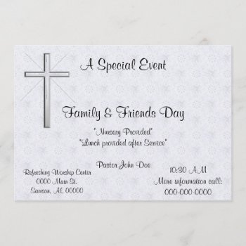 Church Invitation Gathering Special Event by forbes1954 at Zazzle