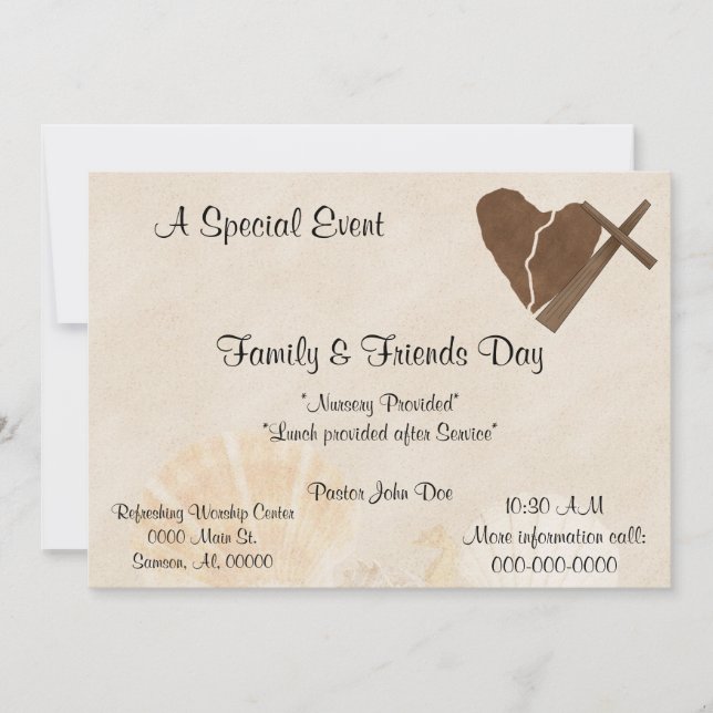 Church Invitation Gathering Special Event (Front)