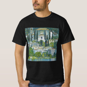 Church (Kirche) in Cassone by Gustav Klimt T-Shirt