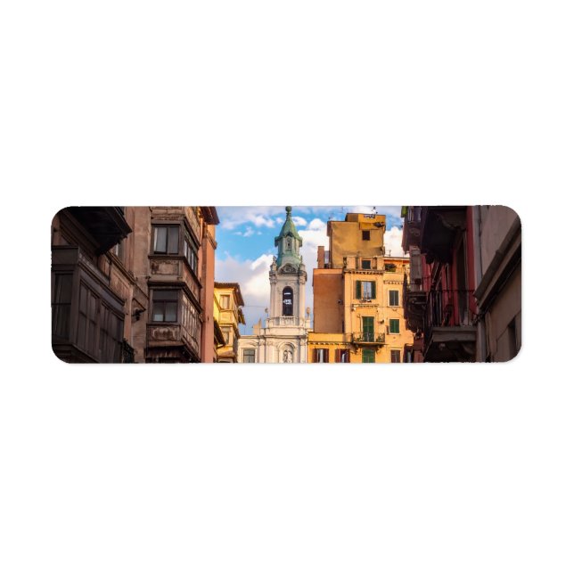 church label (Front)