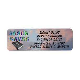 CHURCH LABEL