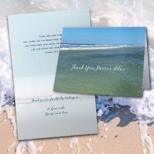 Church Leadership Thank You From Group Card