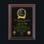 Church Member year of Service Award Plaque<br><div class="desc">Church Member year of Service Award Plaque</div>