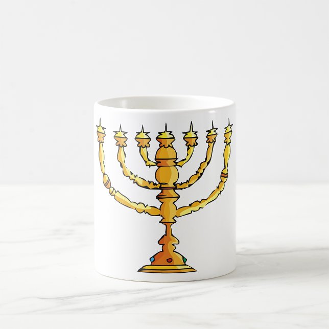 Church Menorah Coffee Mug (Creator Uploaded)
