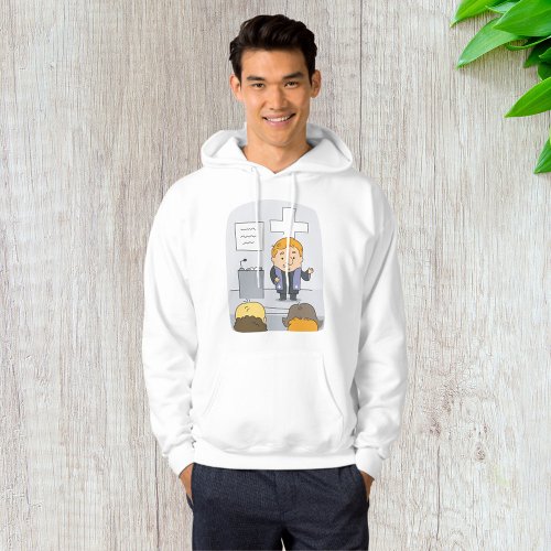 Church Minister Preaching Hoodie