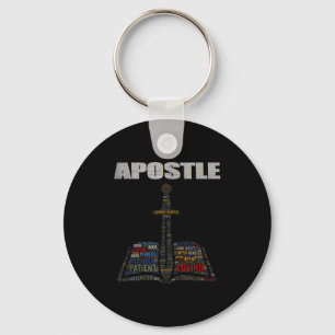 Church Minister Word Cloud Astle Pastor Appreciati Keychain