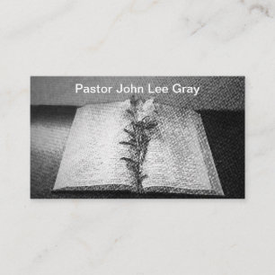 Church, Ministry, Christian, Bible Business Cards