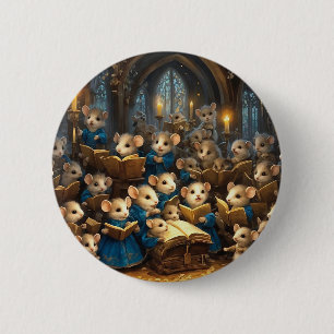 Church Mouse Choir  Button
