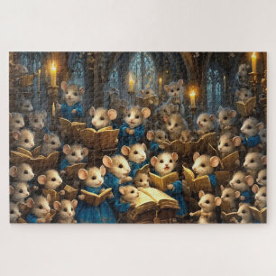Church Mouse Choir Jigsaw Puzzle
