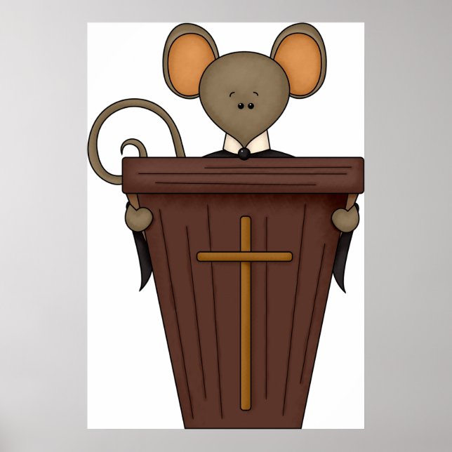 Church Mouse Poster (Front)
