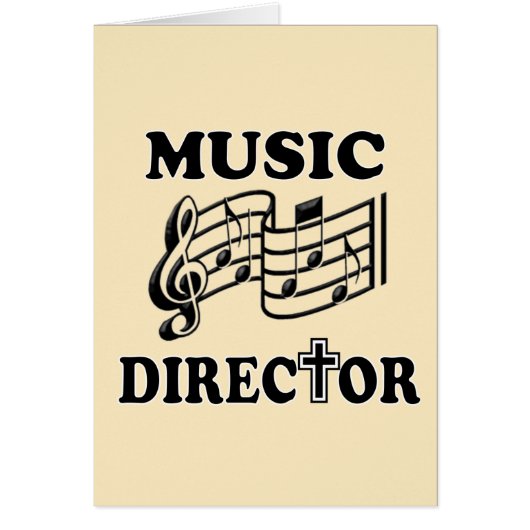 CHURCH MUSIC DIRECTOR (Front)