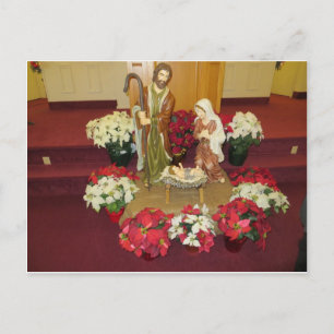 Church Nativity 1 Postcard