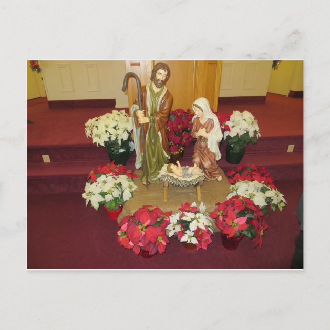 Church Nativity 1 Postcard (Front)