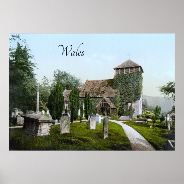 Church near Monmouth (1900) Poster (Front)