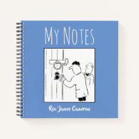 Church Notebook with Owner's Name