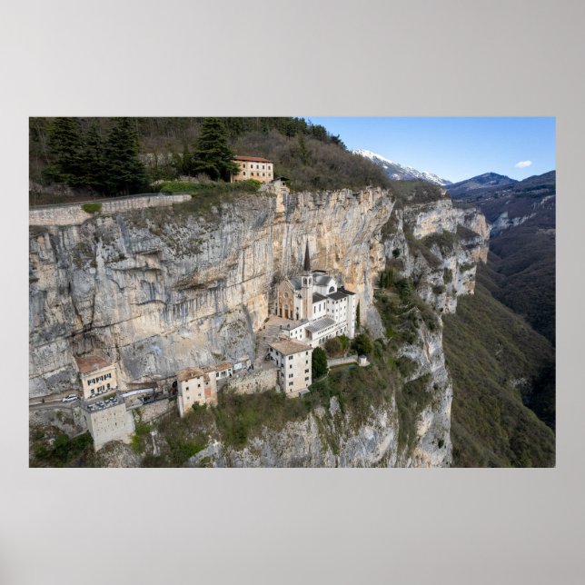 Church of Madonna della Corona Poster (Front)