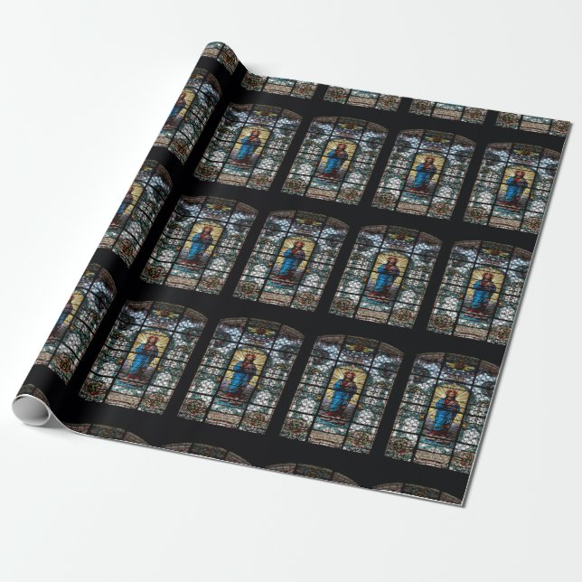 Church of Mariahilf Vienna Austria Wrapping Paper (Unrolled)