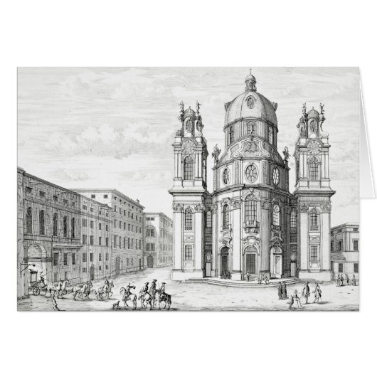 Church of Notre Dame, Salzburg, Austria, from 'Ent (Front Horizontal)
