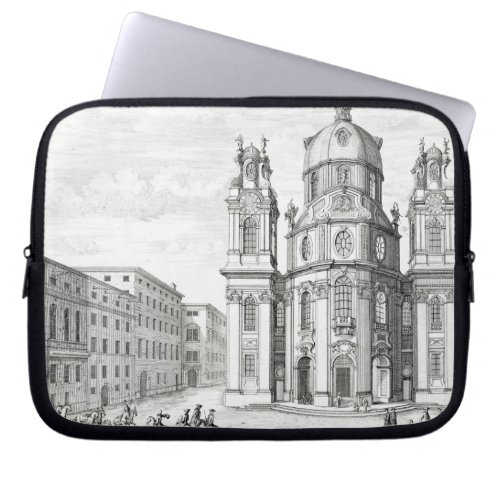 Church of Notre Dame Salzburg Austria from Ent Laptop Sleeve