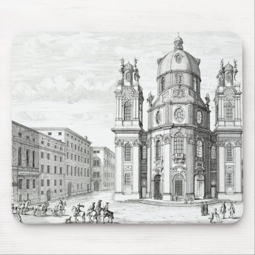 Church of Notre Dame Salzburg Austria from Ent Mouse Pad