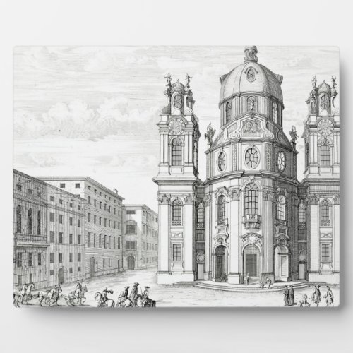 Church of Notre Dame Salzburg Austria from Ent Plaque
