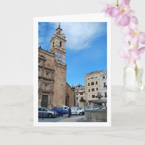 Church of Our Lady of Los Angeles Valencia Spain Card