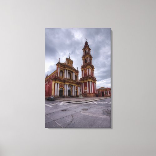 Church Of Saint Francis In Salta Canvas Print