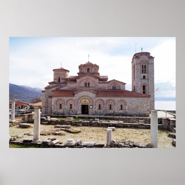 Church of Saint Panteleimon Poster (Front)