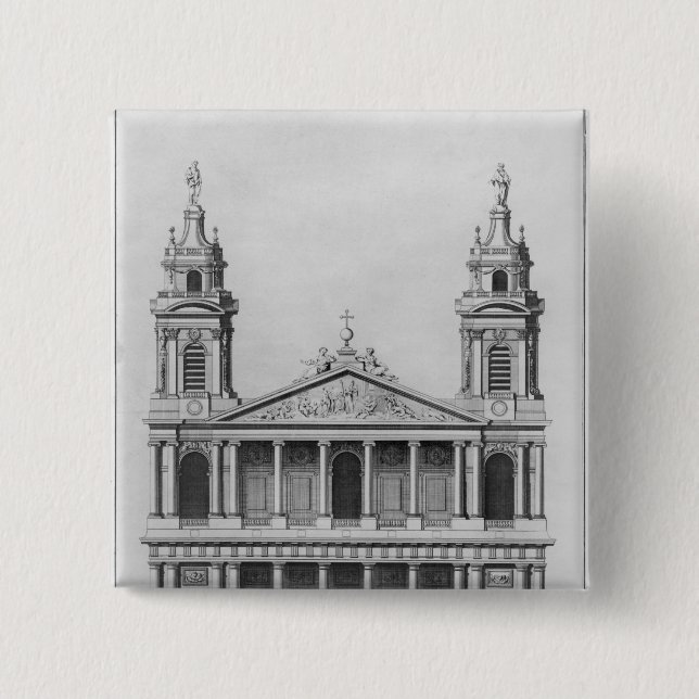 Church of Saint-Sulpice Button (Front)