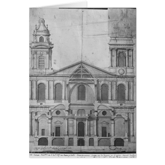 Church of Saint-Sulpice Cards (Front)