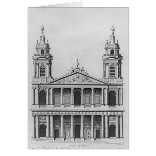 Church of Saint-Sulpice Cards (Front)