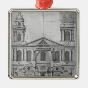 Church of Saint-Sulpice Metal Ornament