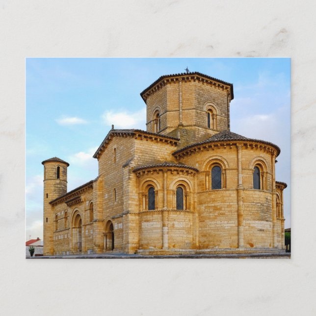 Church of San Martin de Tours Postcard (Front)