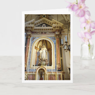 Church of San Nicolás, Valencia City, Spain Card