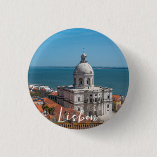 Church of Santa Engracia in Lisbon, Portugal Button