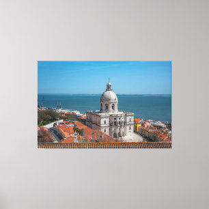 Church of Santa Engracia in Lisbon, Portugal Canvas Print