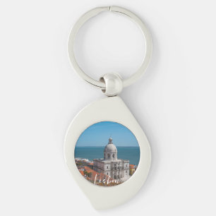 Church of Santa Engracia in Lisbon, Portugal Keychain