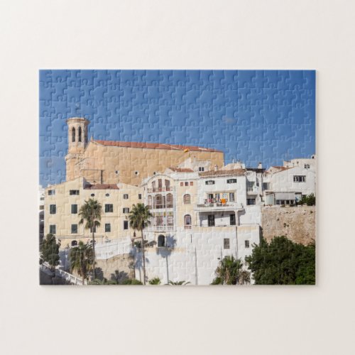 Church of Santa Maria _ Mahon Menorca Spain Jigsaw Puzzle
