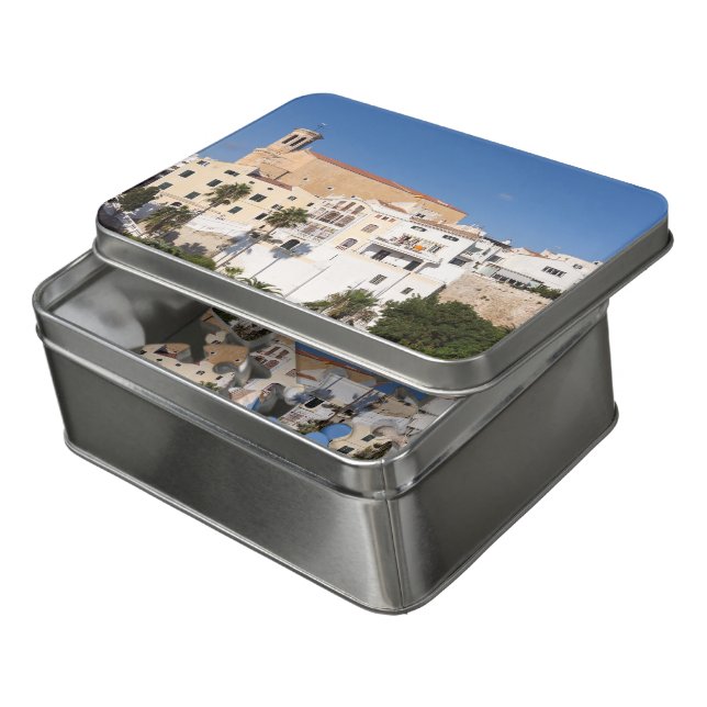 Church of Santa Maria - Mahon, Menorca, Spain Jigsaw Puzzle (Lid Open)